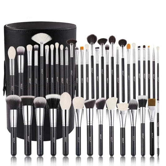 Black Makeup brushes set Professional Premium