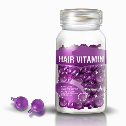 Hair Vitamin Capsules with Keratin Complex and Moroccan Oil